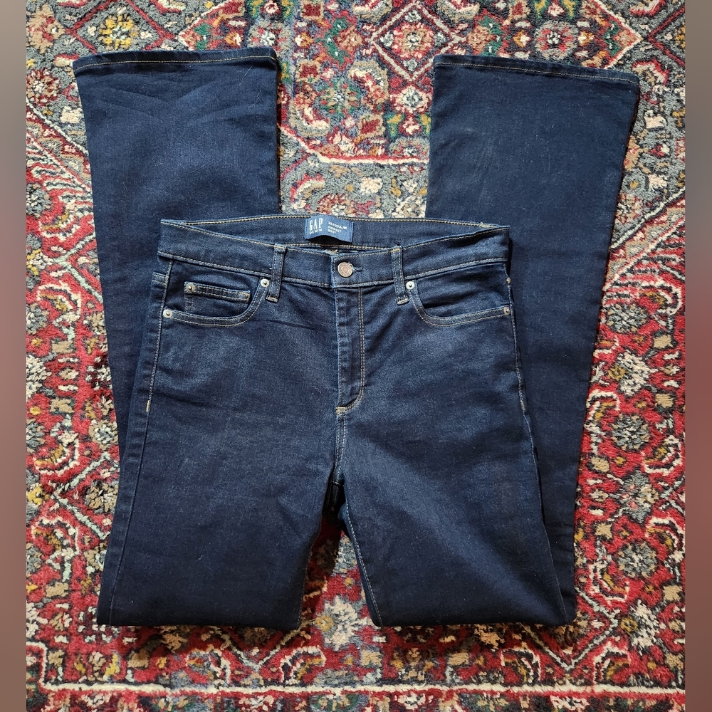 Dark Blue Denim Jeans Gap 30
